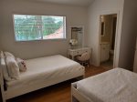 Pink Upstairs Double Bedroom x 2 with full bathroom